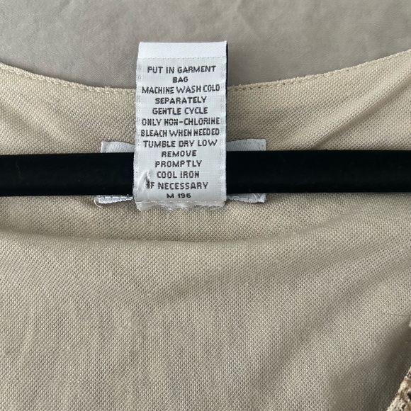 AVENUE V-neck Paisley Blouse with 3/4 sleeves lightweight sheer and lined 22/24 - Picture 8 of 8